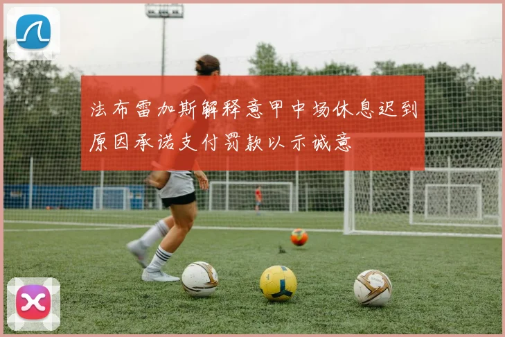 法布雷加斯解释意甲中场休息迟到原因承诺支付罚款以示诚意